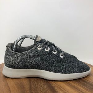 Allbirds Womens Size US 9 Wool Runners Charcoal Gray Lace-up Sneakers Shoes